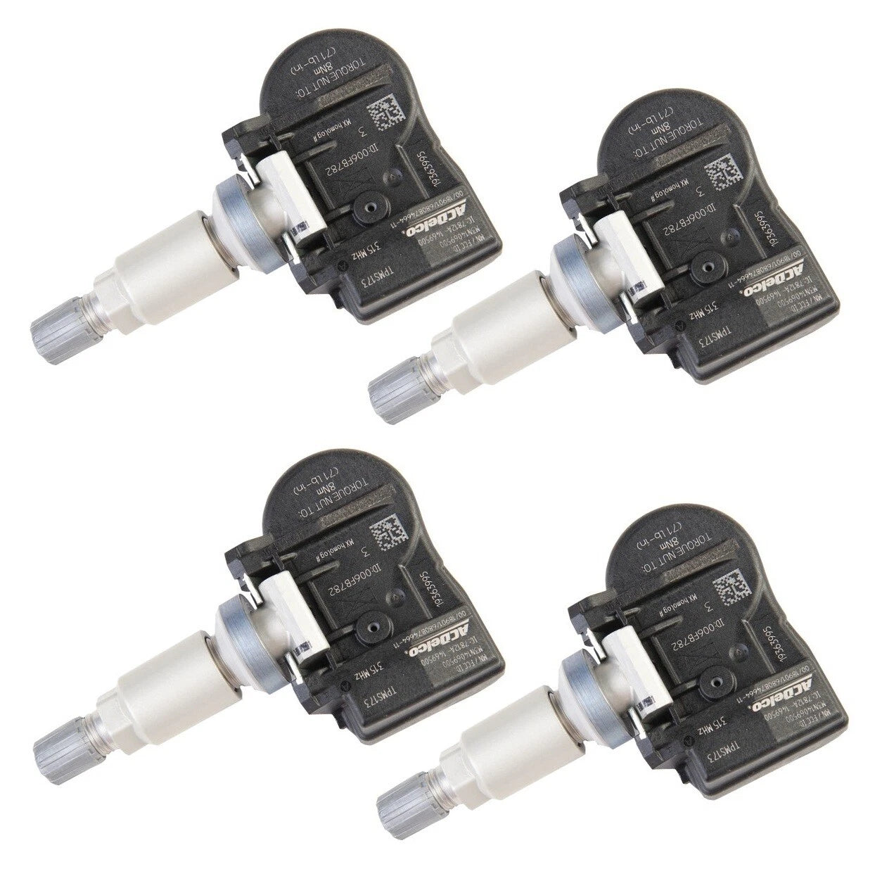 Set of 4 TPMS Tire Pressure Monitoring System Kit for Audi GMC MB Toyota
