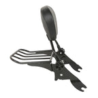Detachable Backrest Sissy Bar & Luggage Rack for Harley Touring (2009-2025)