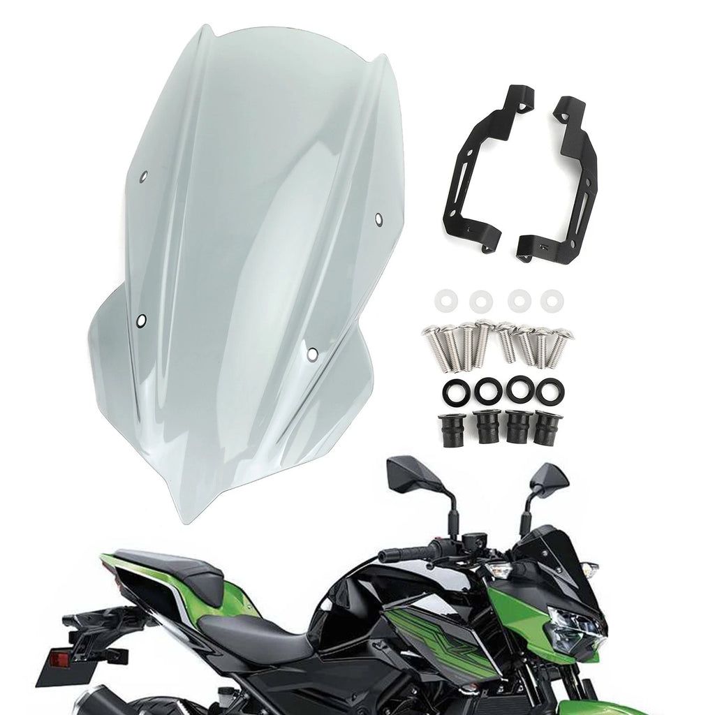 ABS Windscreen for Kawasaki Z400 (2019–2020) - 4mm Gray