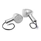 Chrome Rear Turn Signal Lights for Harley Touring Softail (2000–2024)