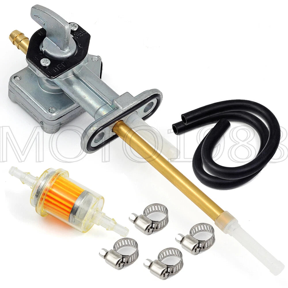Petcock Fuel Tank Switch Valve Assembly for Kawasaki Ninja 250R (1989–2007)