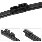 11" Rear Windshield Wiper Blades for Ford (Rubber, Plastic, Black)