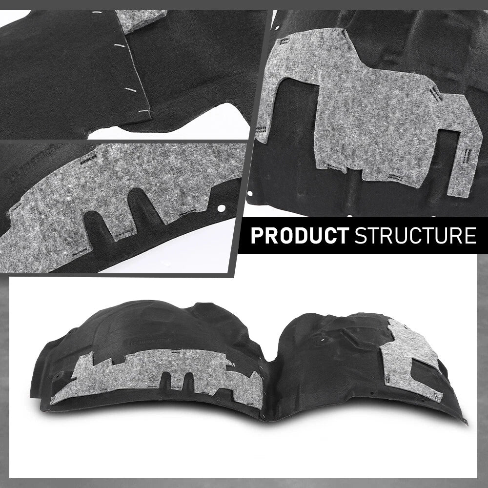 Front Fender Liner Splash Shield for Audi A7 Quattro S7 RS7 (2012–2018)
