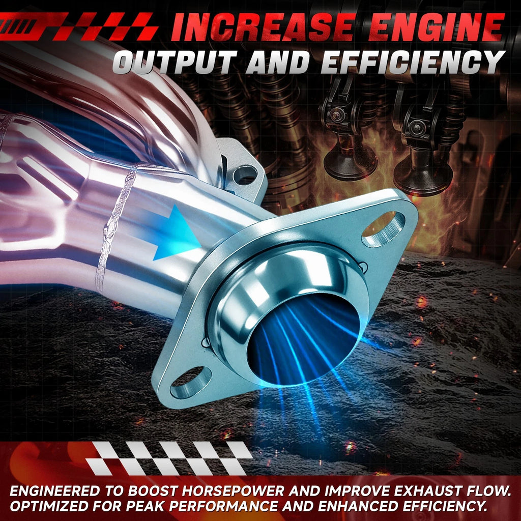 4-1 Shorty Exhaust Manifold Headers for Dodge Ram 1500-3500, Durango, Dakota (1994–2003)