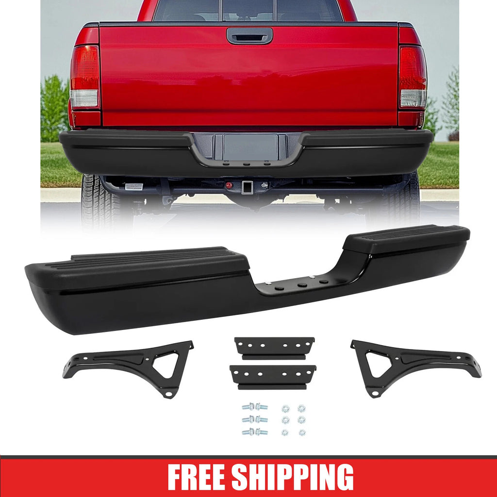 Steel Rear Step Bumper Assembly for Dodge RAM 1500 2500 3500 (1994–2002)