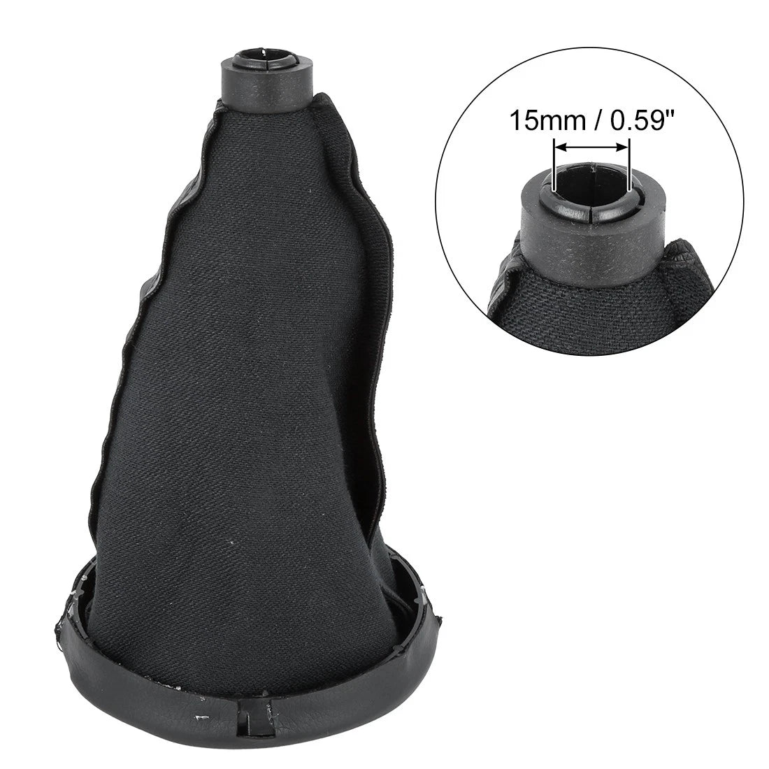 6 Speed Gear Shift Knob Gaiter Boot Covers Kit for BMW Mini (0.59")