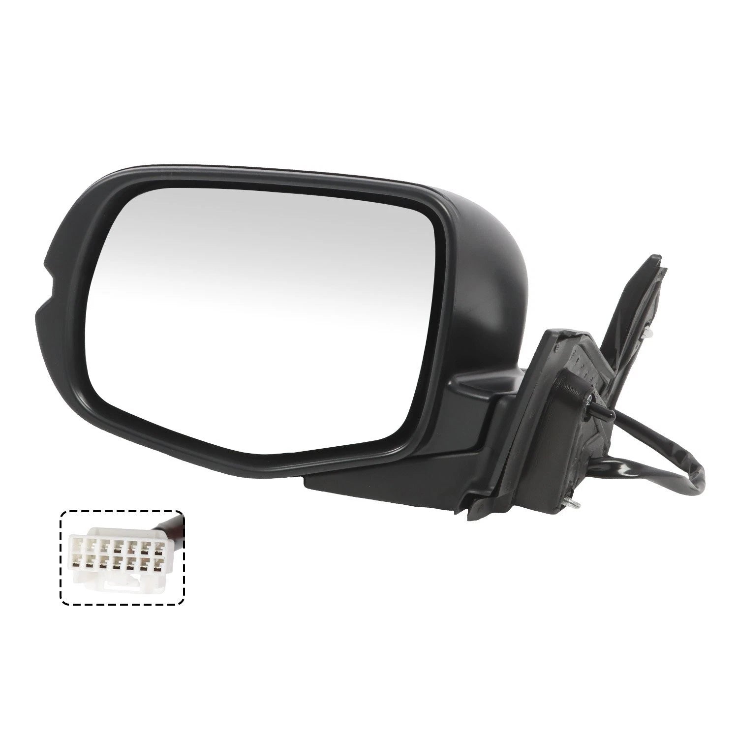Left Driver Side Power Heated Mirror for Honda Pilot (2016–2017, 2022)