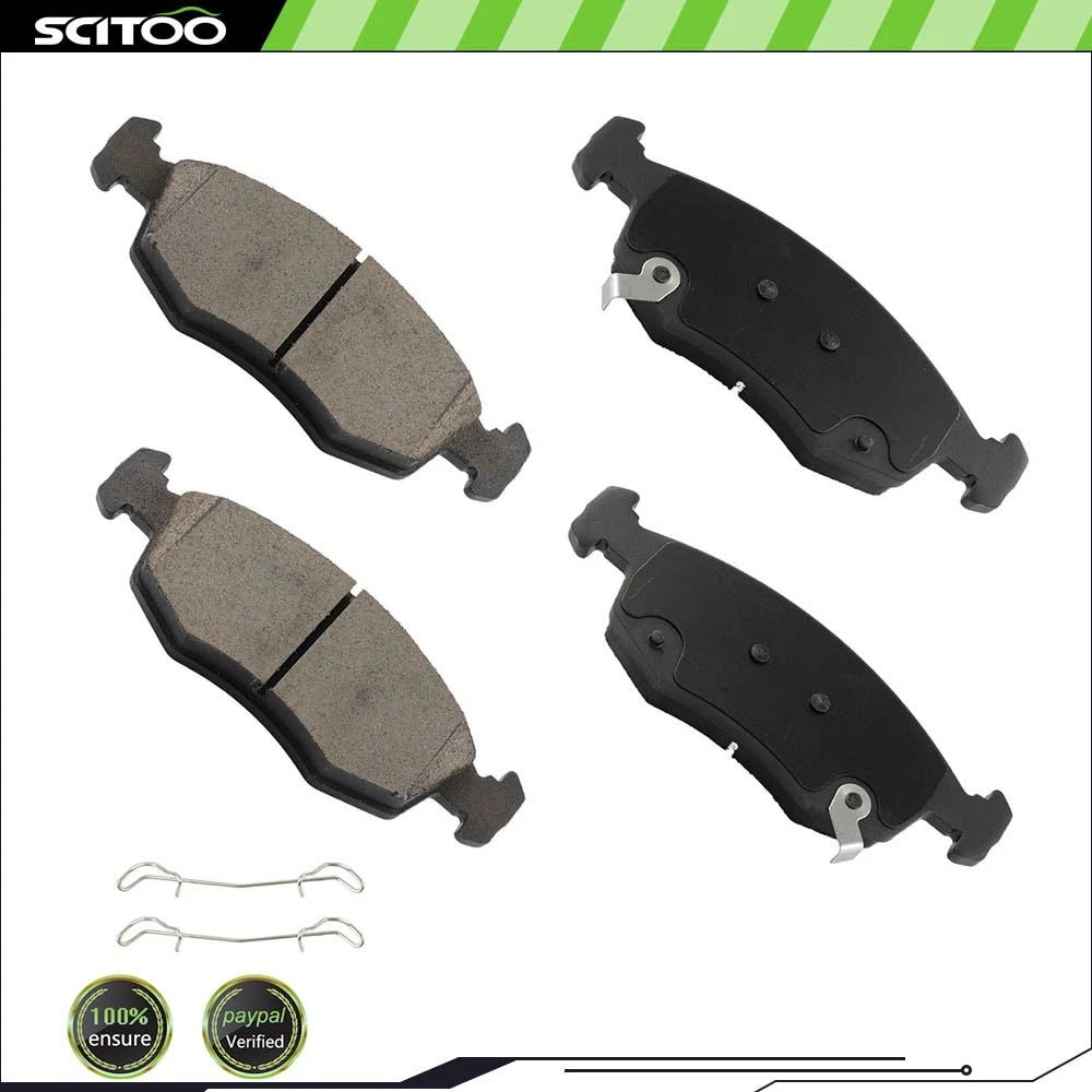 Front Ceramic Brake Pads Kit for Fiat 500 (2013–2016) D1568-8777