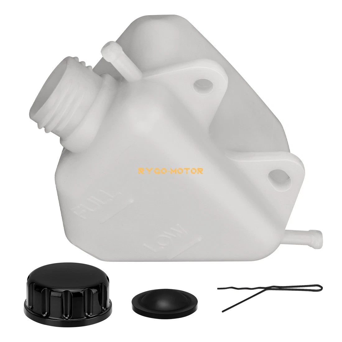 Coolant Reservoir Tank Set for Kawasaki KLX250S (2006–2007) 43078-0001, Cap 11012-1084