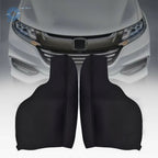 Set of 2 Door Armrest Covers for Honda Odyssey (2011–2017) Leather Black