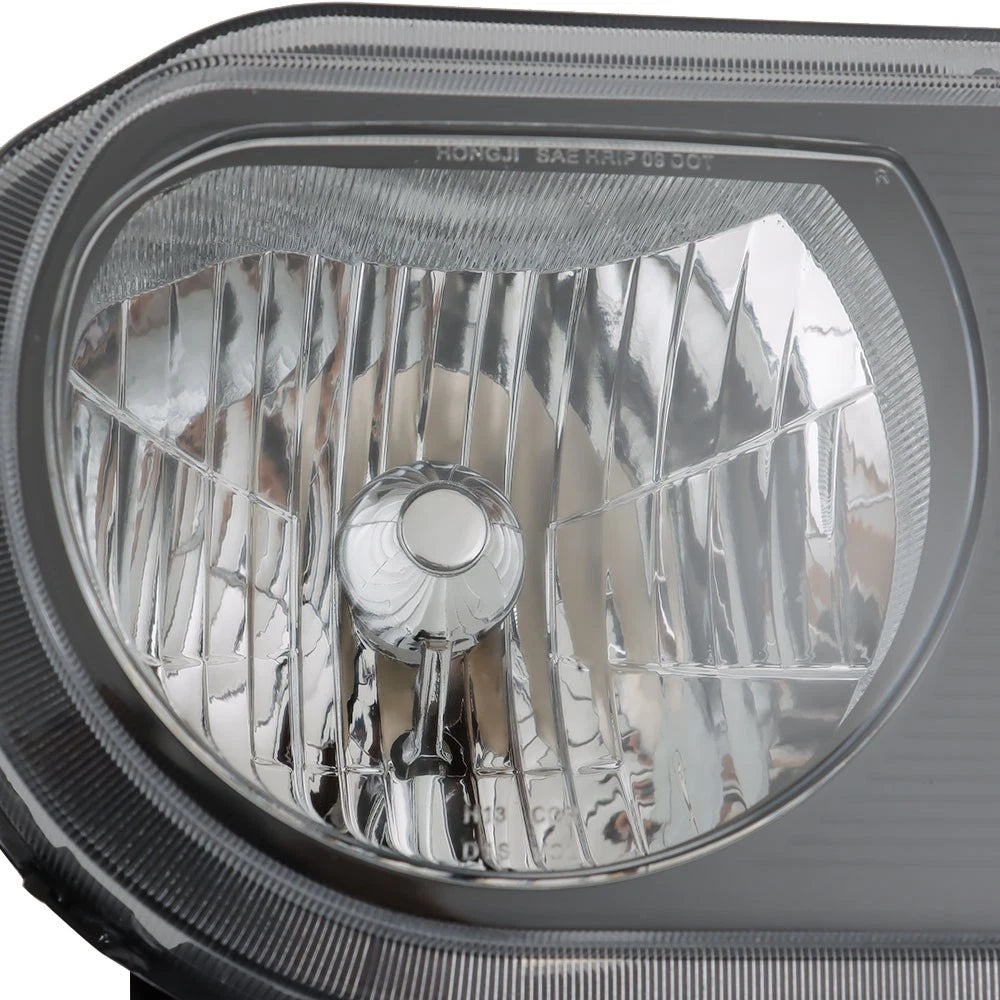 Headlight Assembly for Dodge Challenger (2008–2014) Black Left + Right