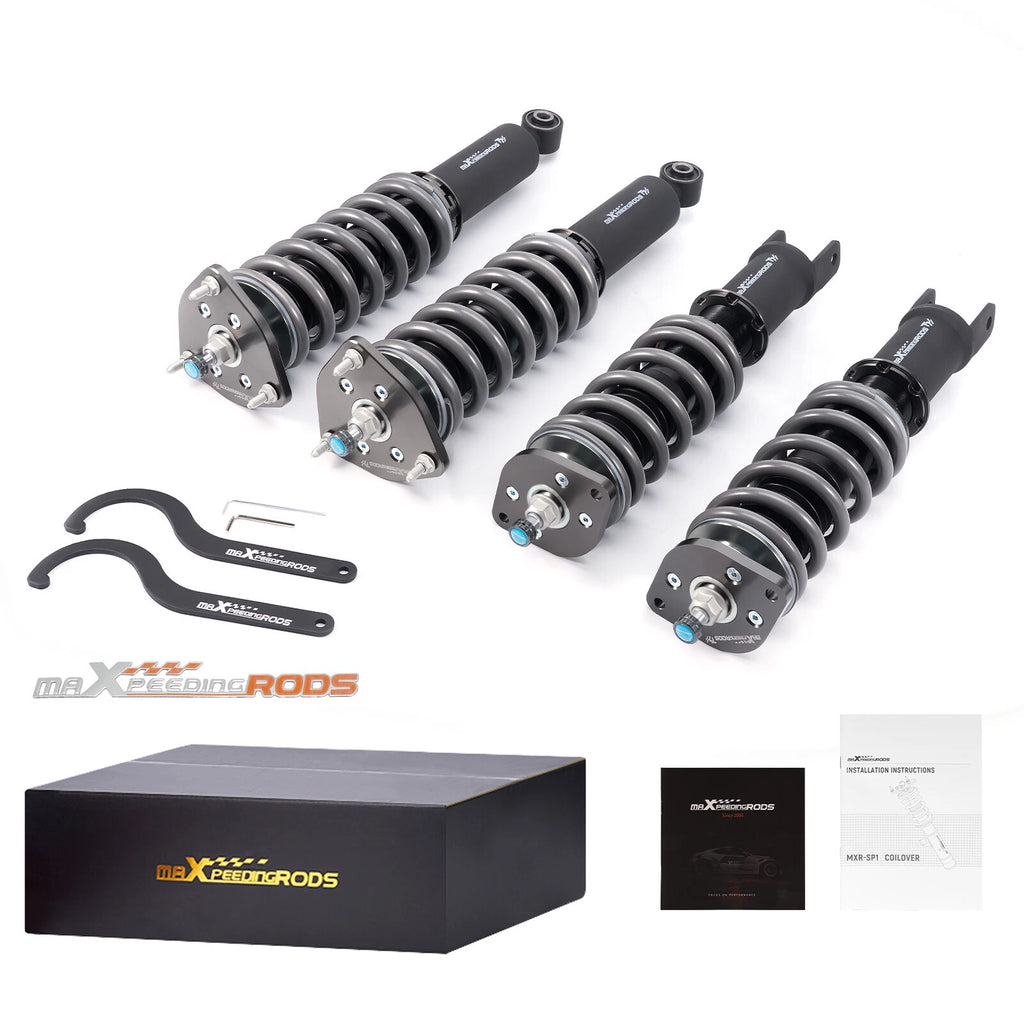 MaXpeedingrods T7 Coilover 24 Way Suspension for Nissan 370Z Infiniti G37 (2008–2015)