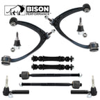 10pc Front Upper Control Arm Sway Bar Tie Rod Kit for Chevrolet