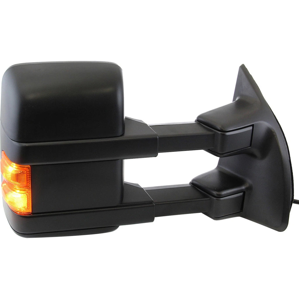 Tow Mirror for Ford F-250 Super Duty (2008) Passenger Side Power Heated Signal