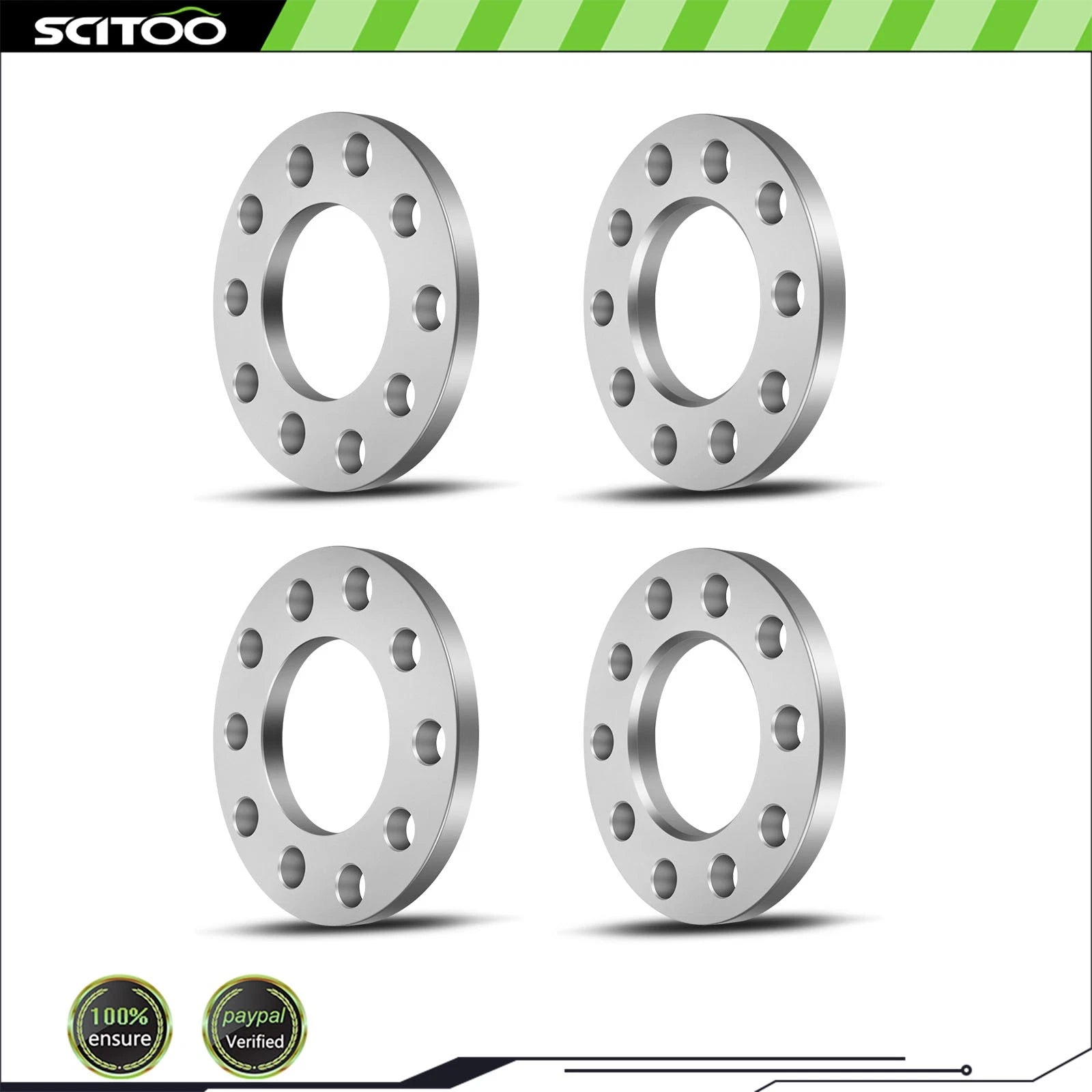 Set of 4 Wheel Spacers 5x4.5 5x4.75 for Dodge Charger Ford Mustang GT Jeep
