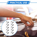 Fender Liner Splash Shield Bumper Cover Screw Kit for Honda Accord (2003-2007)