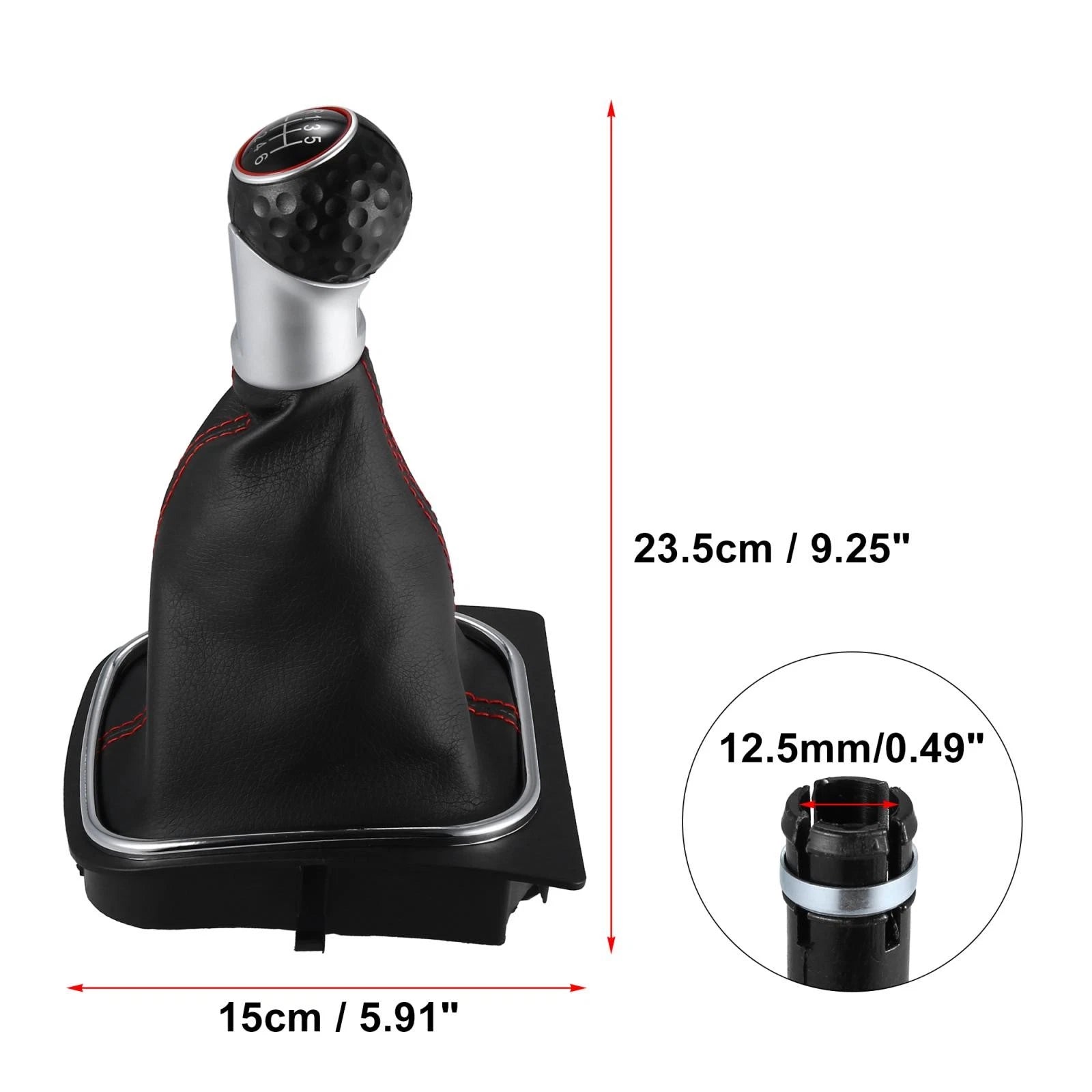 6 Speed Manual Gear Shift Knob for Volkswagen R32 (2004–2008)