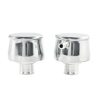 Billet Polished Aluminum Valve Cover Breather with Grommets for