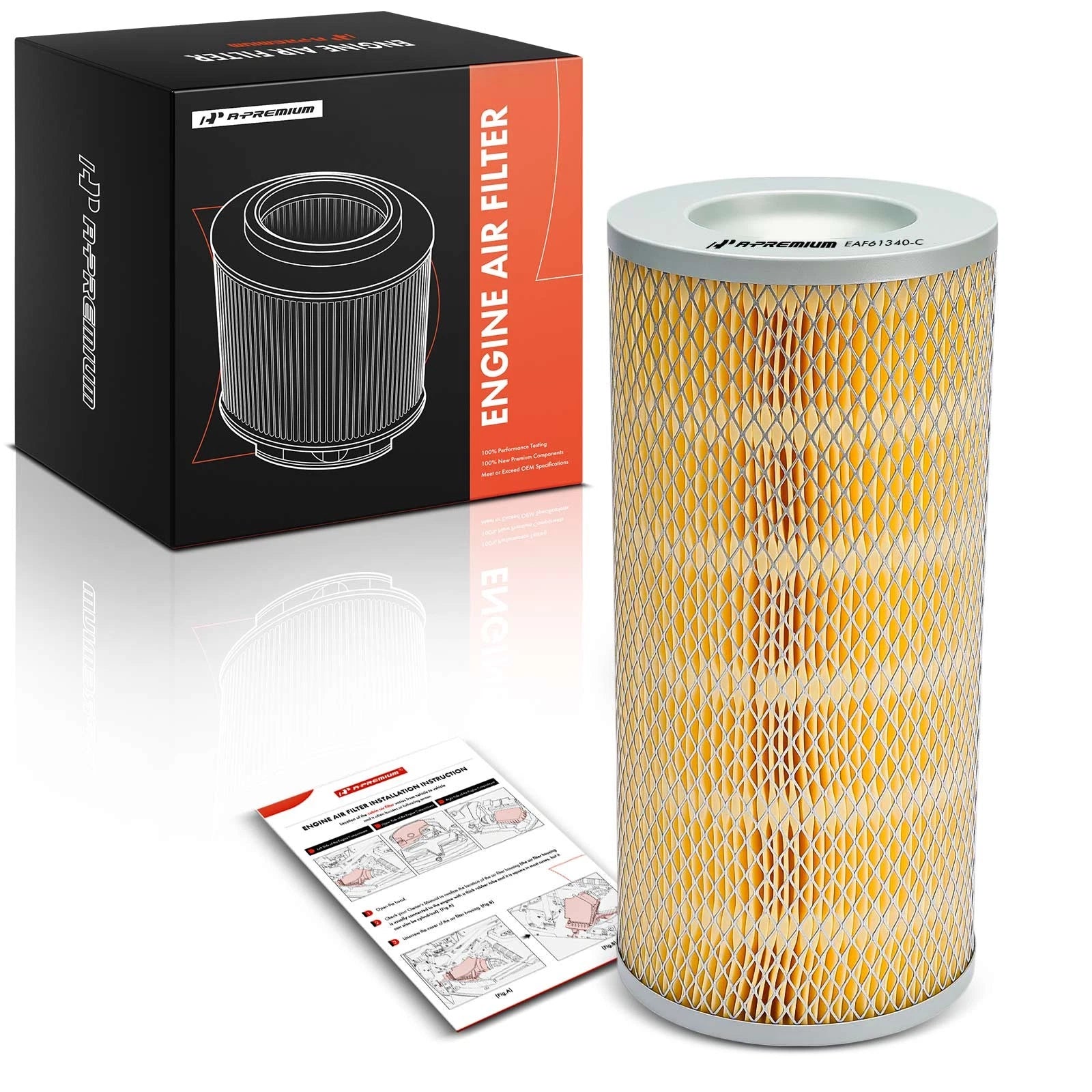 Engine Air Filter for Toyota Hiace (2006–2011) 2.7L L4