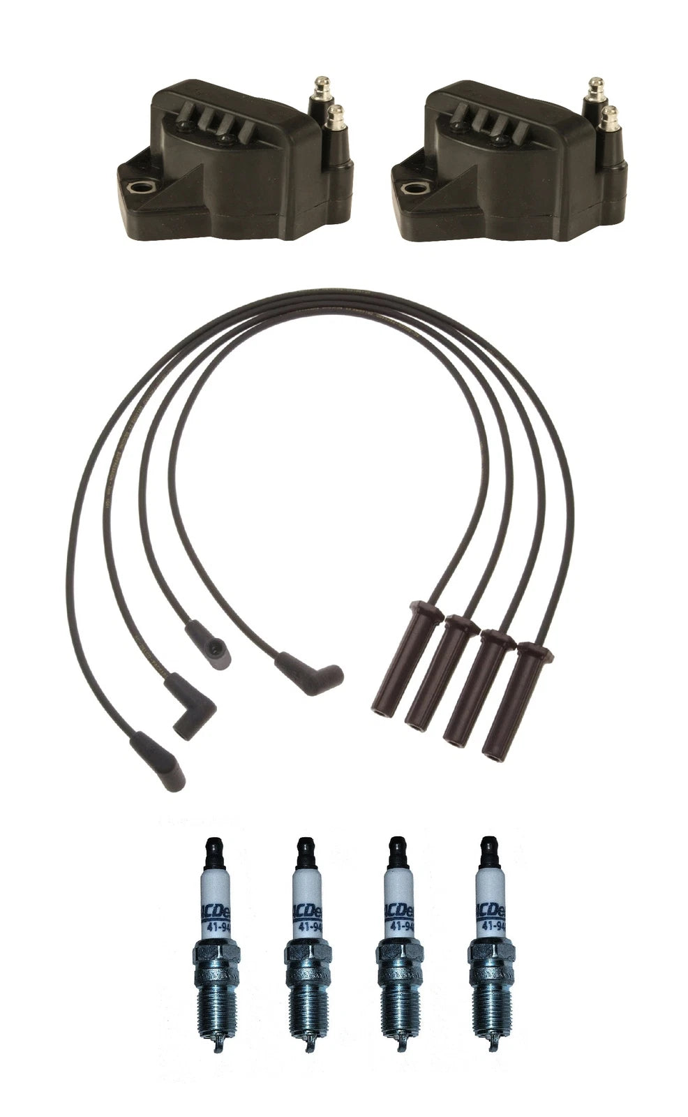 Ignition Wires & Coils Set for Chevy S10 GMC Sonoma L4 (1994–2004)