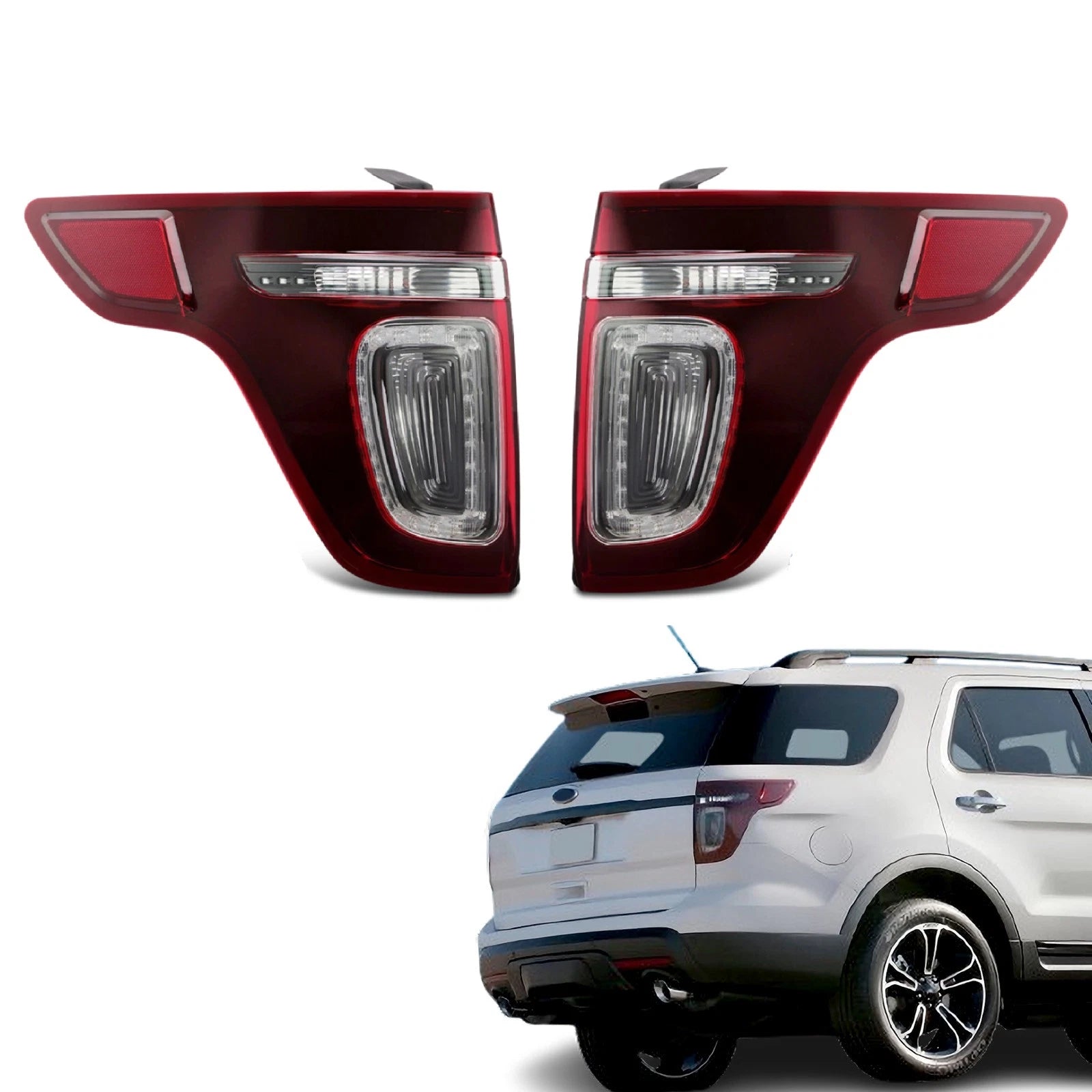 LED Tail Light for Ford Explorer Sport Package (2013–2015) Left + Right