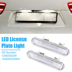 2X White LED License Plate Light 1248200256 3528SMD for Mercedes-Benz C220 (2010–2015)