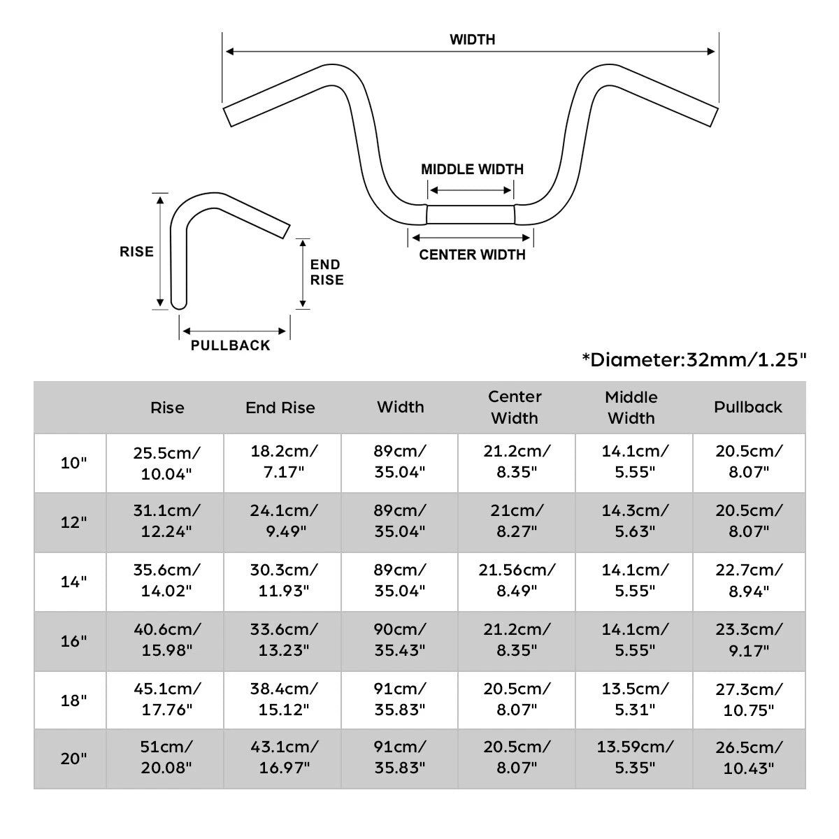 14" Rise Ape Hangers Handlebar for Harley Sportster Softail