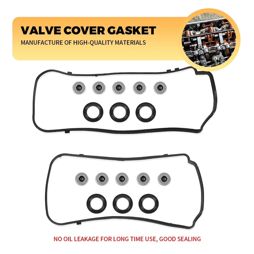 Engine Valve Cover Gasket Set for Honda Accord (2008–2012) 3.5L V6 3471cc