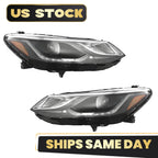 Halogen Headlight Set with LED DRL for Chevy Cruze (2016–2019)