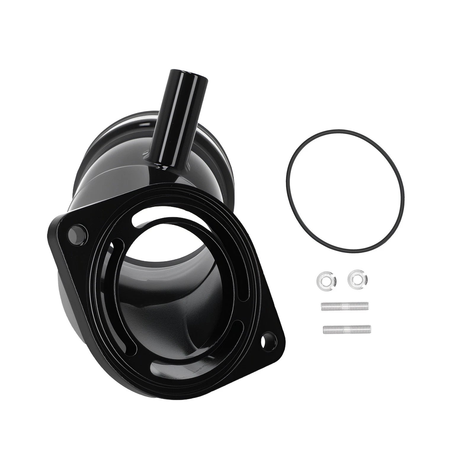 3.5" Turbo Intake Horn Kit for GM 6.6L L5P Duramax (2020–2024) Black