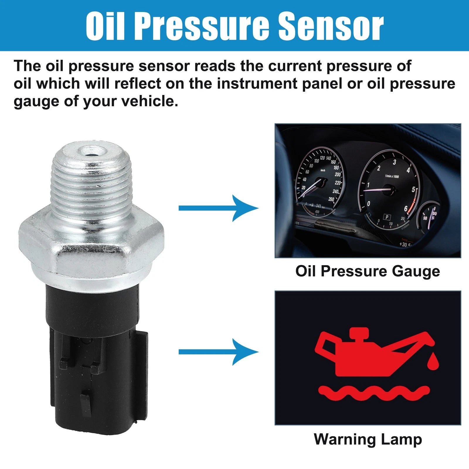 Engine Oil Pressure Sensor Switch 5149098AA for Dodge 