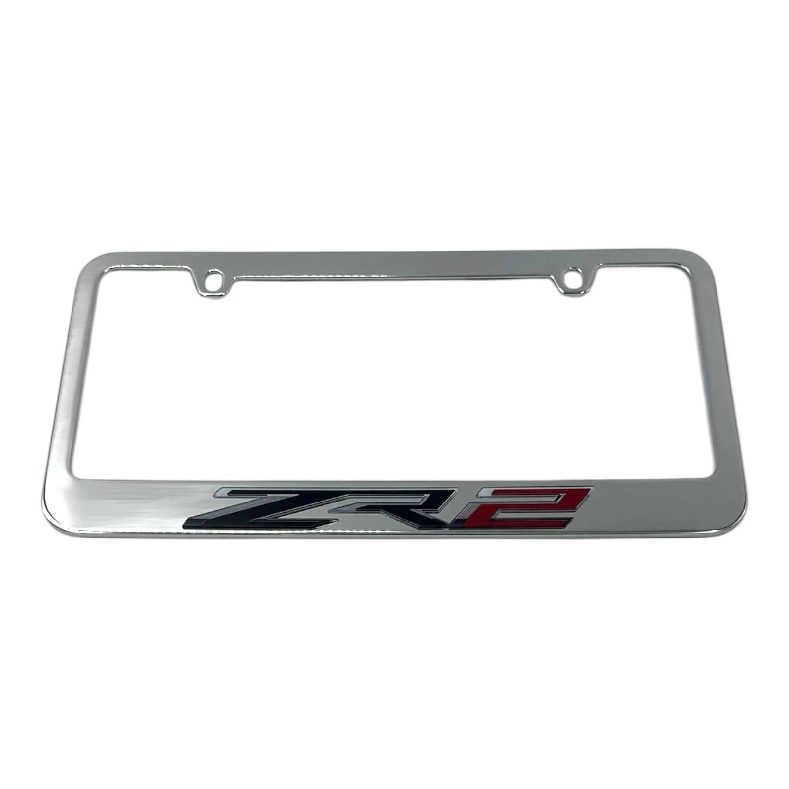 Chrome License Plate Frame Licensed for Chevrolet ZR2 (2017–2024)