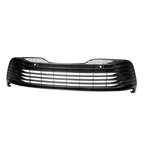 Front Lower Grille Replacement Gray Polypropylene with Park Assist for Ford