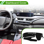 Dashboard Cover Mat for Lexus UX250H (2019–2020) Sun Protector Black