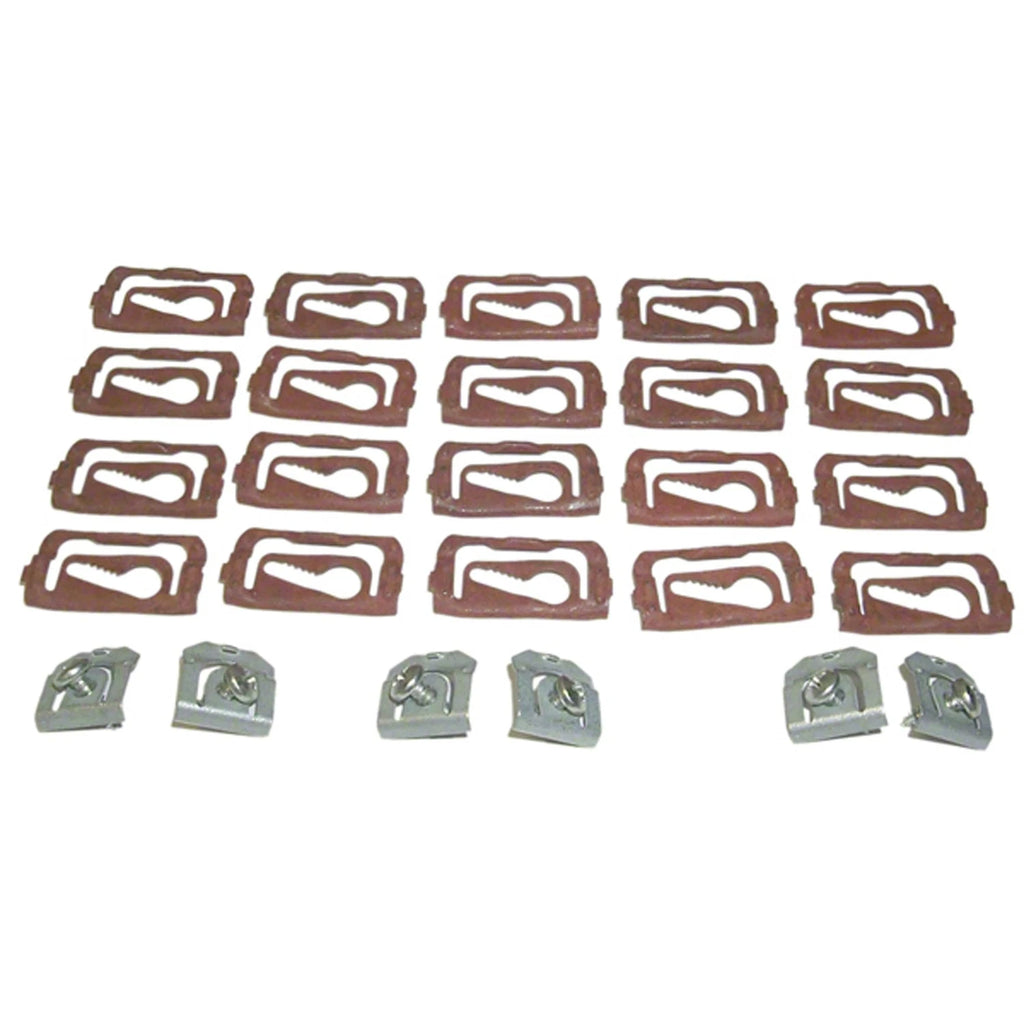 Replacement Front Upper 32-Piece /Side Reveal Moulding Clip Set