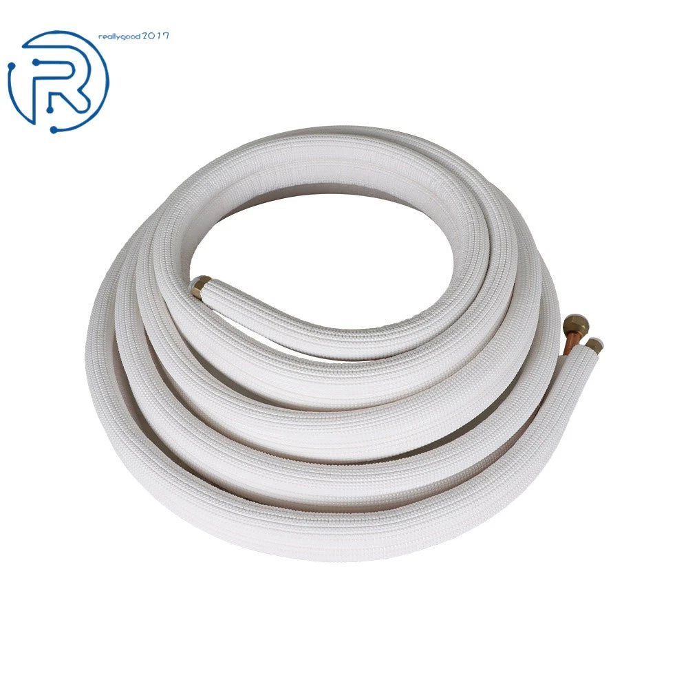 Copper Pipe Install Kit for Mini Split Heat Pump Systems (16 Feet)