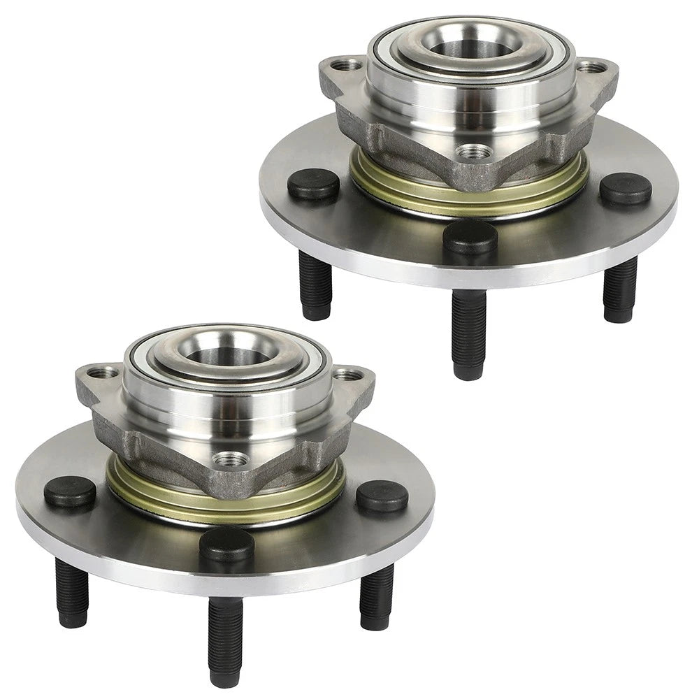 Set of 2 Front Wheel Hub Bearings for Dodge Ram 1500 (2002–2008)