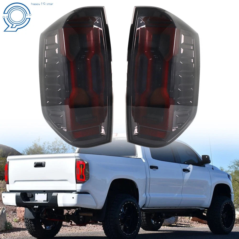 Set of 2 LED Smoked Tail Lamps for Toyota Tundra (2014–2020)