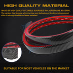 Carbon Fiber Style LED Tail Brake Light Bar for Universal (-)