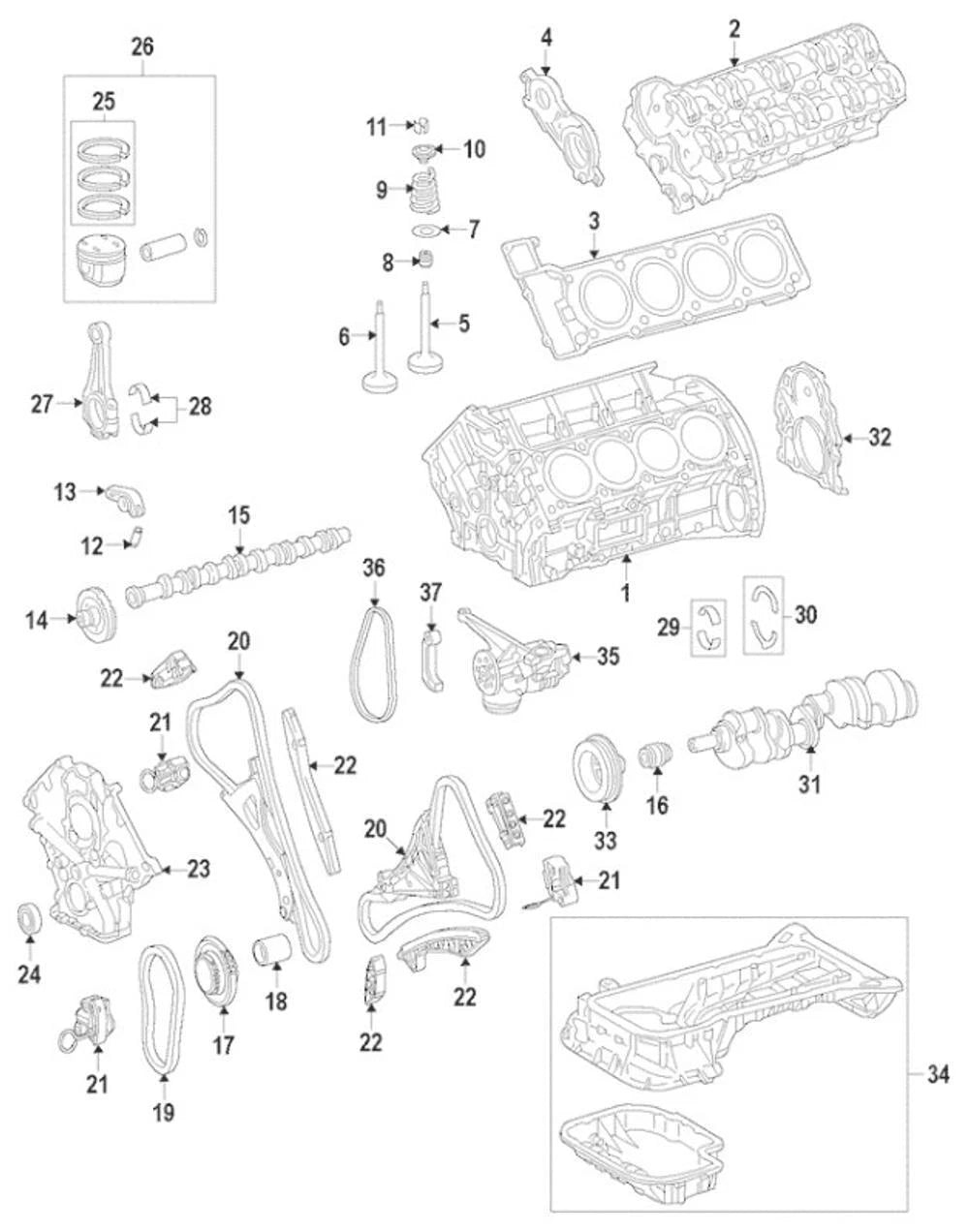 Engine Valve Spring for Mercedes (2780530120)