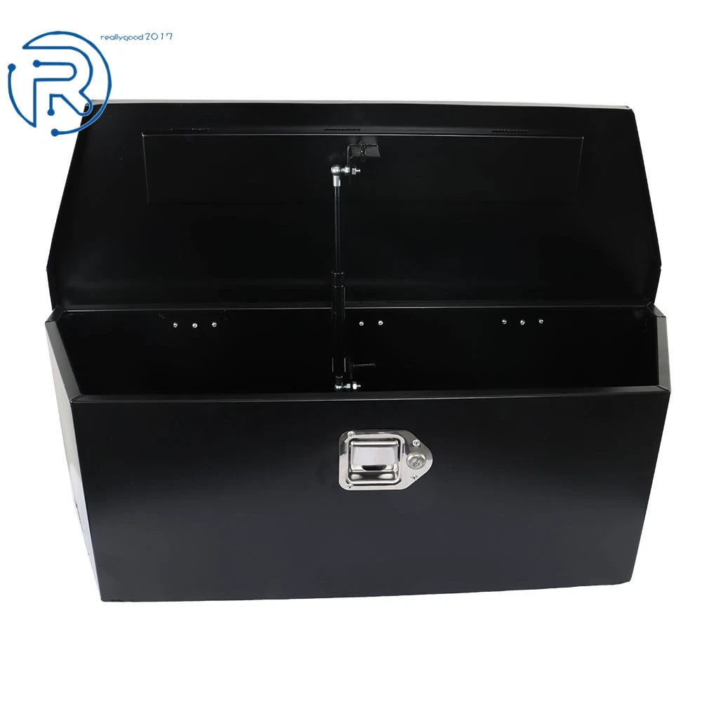 Truck Tongue Tool Box for Flatbed Trailers (35" x 12.2" x 11.8") Black