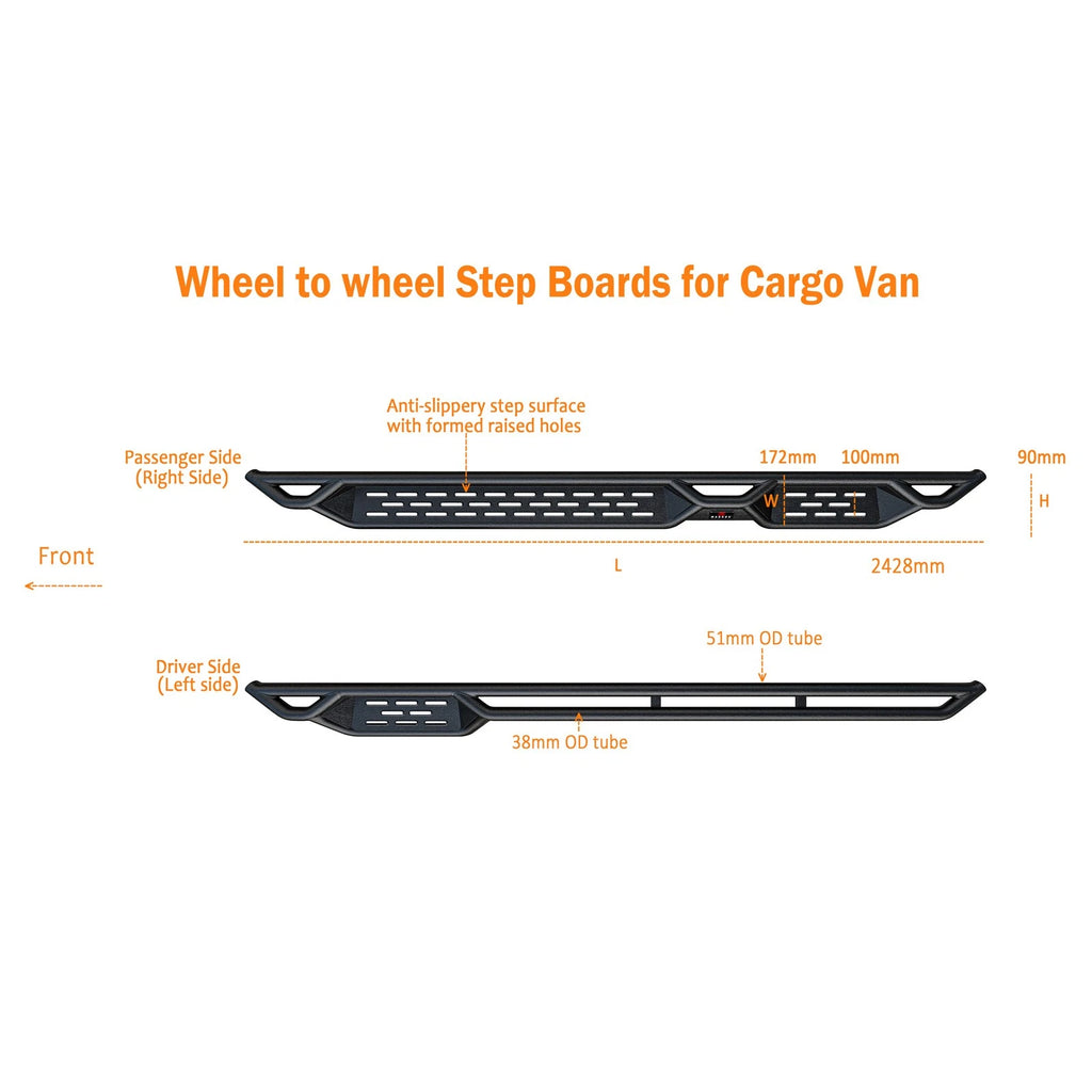 Drop Down Boards for Ford Econoline 1999-2014