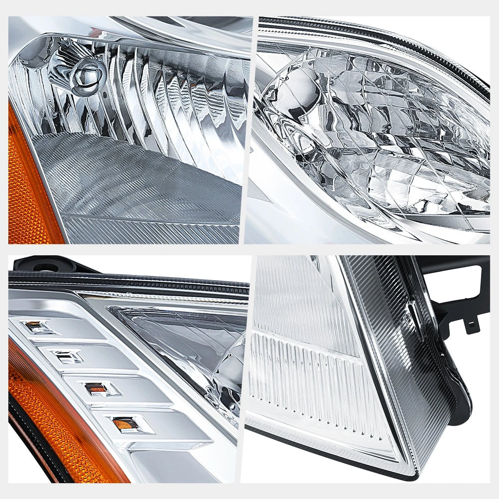 Right Side Headlight Lamp Chrome for Nissan Sentra (2010–2012)