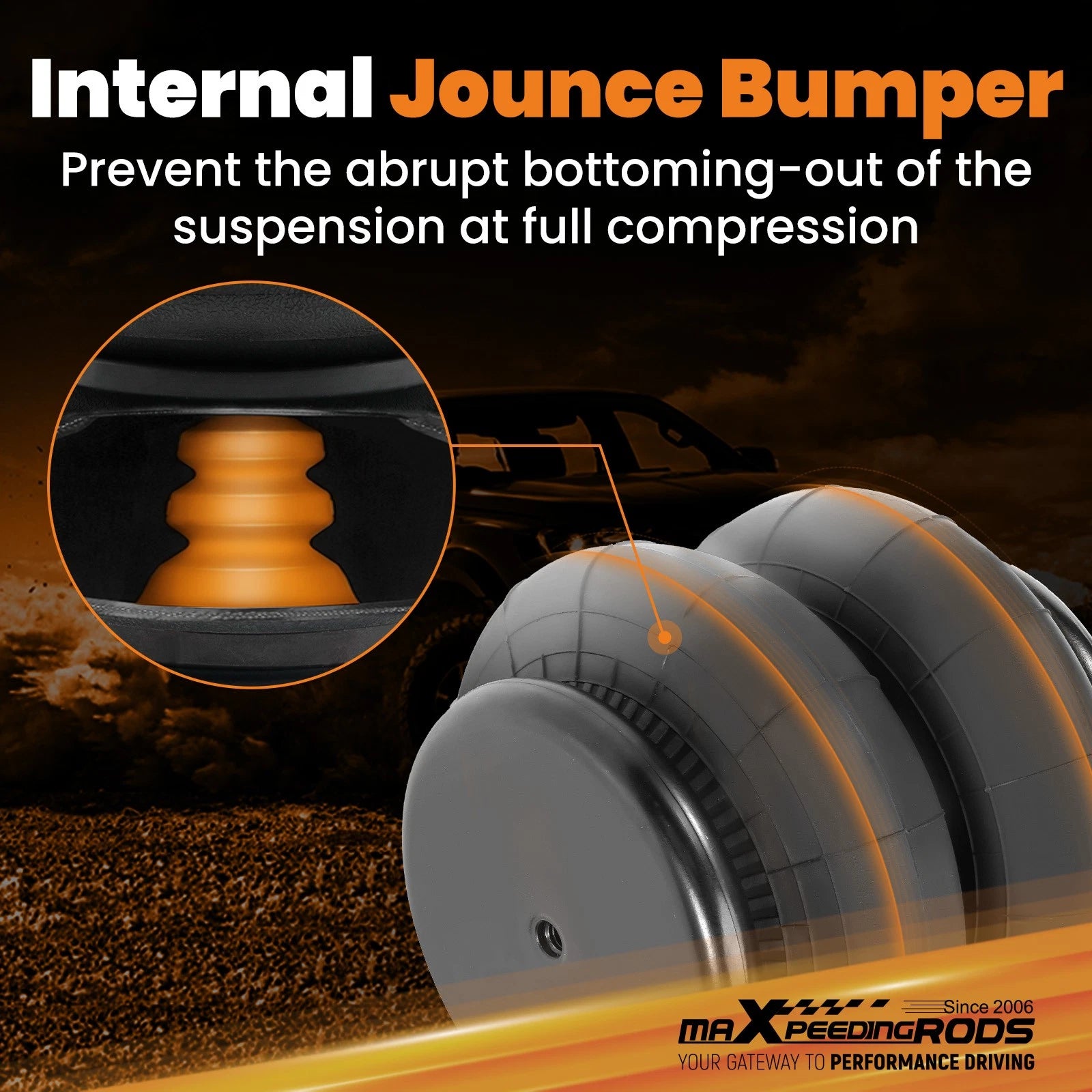 Air Spring Suspension Leveling Kit for Ford F-250 Super Duty (2011–2014)