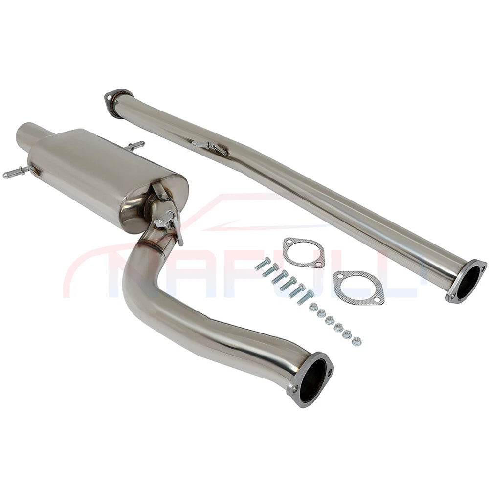 Muffler Exhaust System for Subaru Impreza WRX/STI 2002–2007 (Oval 3.5" Tip)