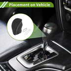 Gear Shift Knob Cover for Toyota Highlander (2008–2013) Black Gray