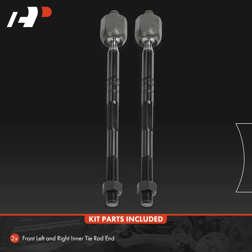 2X Front Inner Side Tie Rod End for Buick Verano (2012-2017)