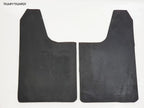 4x4 Off-Road Mud Flaps Splash Guards for Universal Truck Ute Black Rubber