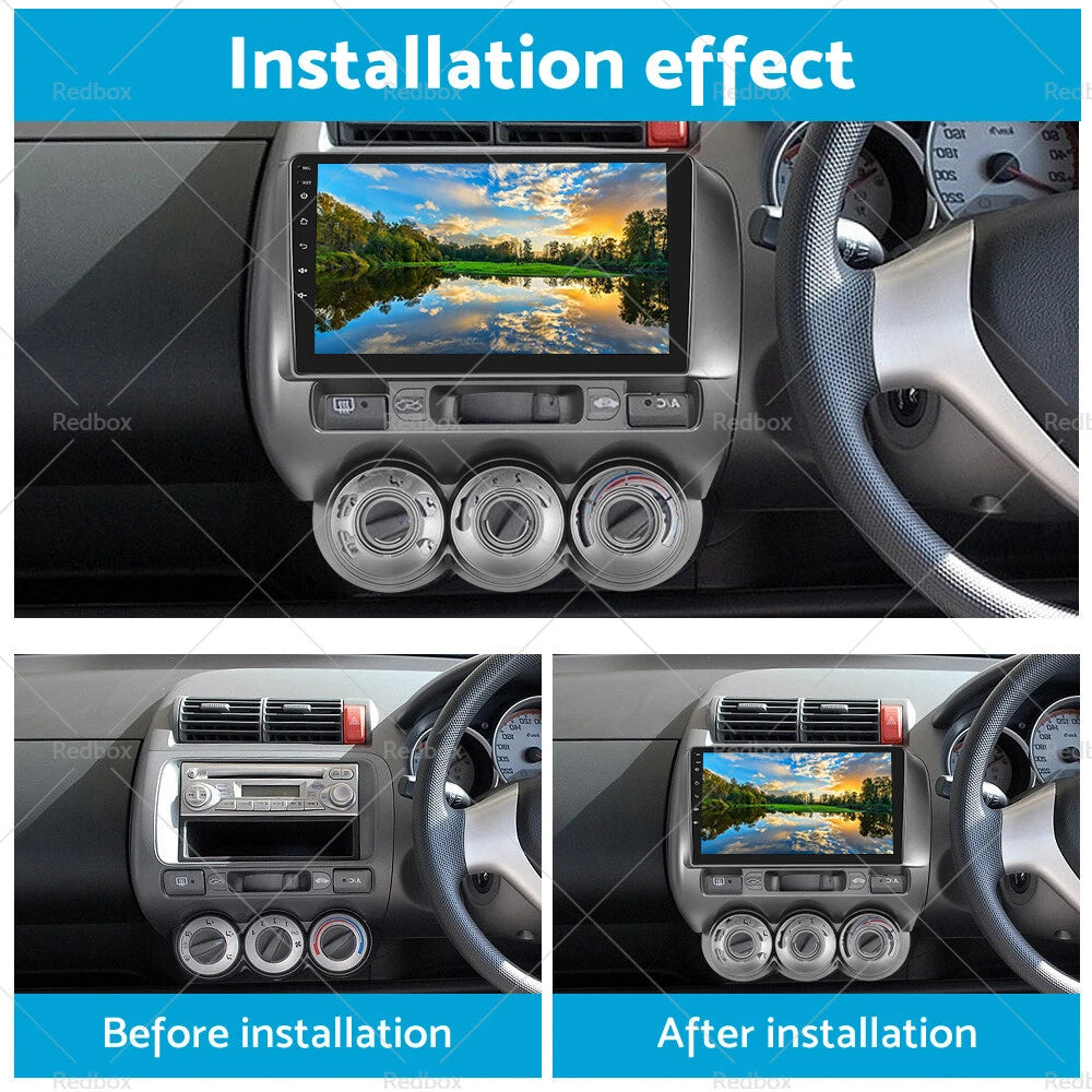 9" GPS Navi Car Stereo Radio for Honda Jazz GD (2010–2014) - 32GB Android 11