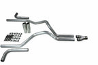 2.5" Dual Exhaust Kit for Chevy GMC 1500 (2019–2025) - Y Pipe, Clamp On Tips
